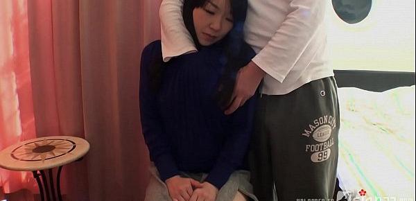 Shy teen girl from Japan rides a dick
